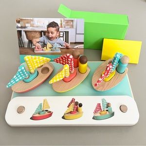 Lovevery Pattern Boats & Cards Set—new!